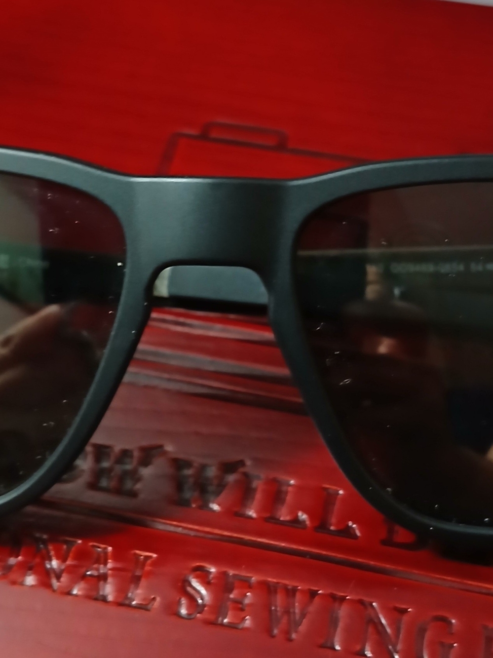 Oakley Matte Black Frame Sunglasses with Dark Lenses
